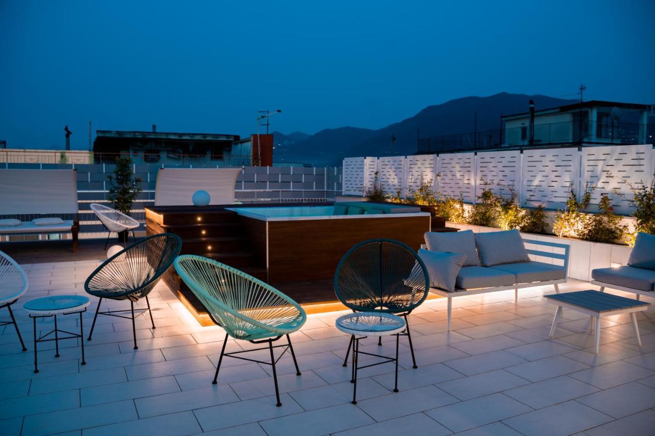 Houses & Rooftop Pompei - Sky Bagian luar foto
