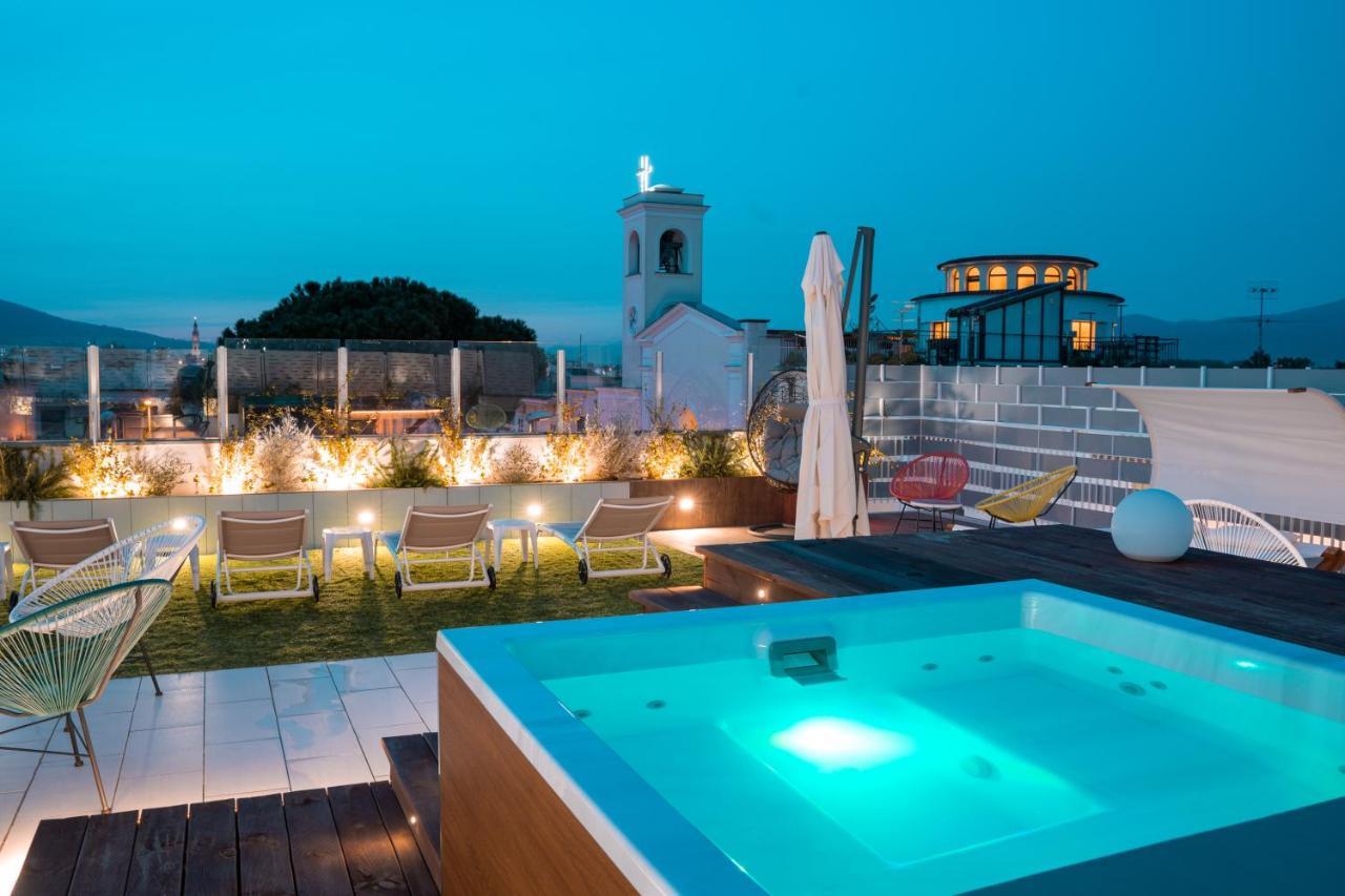Houses & Rooftop Pompei - Sky Bagian luar foto